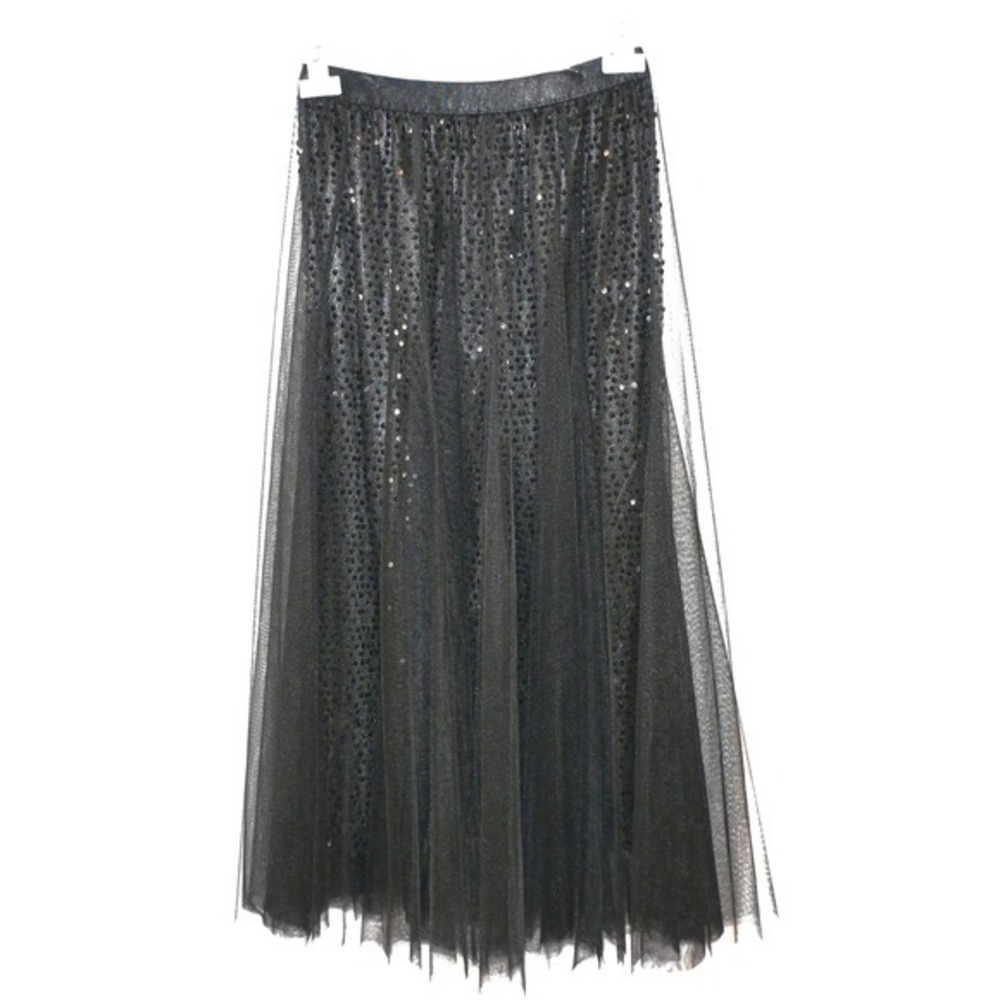 Eterne Sequin Tulle Maxi Skirt - Picture 2 of 9